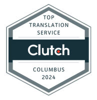 Clutch Top Translation Service award for Bond Enterprise Language Services, Ohio