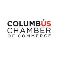 Logo of the Columbus Chamber of Commerce, Bond Enterprise Language Services accreditation in Ohio.